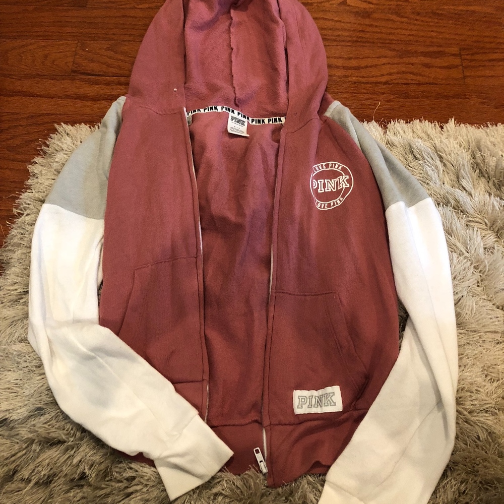 PINK Zip Up